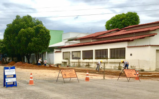 Algumas ruas e avenidas são interditadas para os trabalhos durante a semana. 