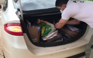 Material apreendido durante operação do Gaeco