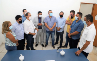 Prefeito Wagner Rodrigues recebeu vereadores na última sexta-feira, 5.