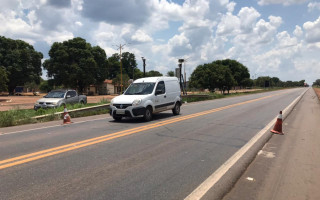 Radares da TO-226 e da BR-153 são verificados pela Agência Estadual de Metrologia nesta quinta-feira.