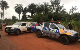 Corpo foi recolhido pelo IML agora pela manhã