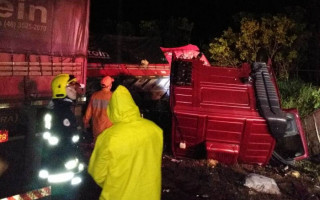 Acidente aconteceu na BR-153, entre Tabocão e Rio dos Bois.