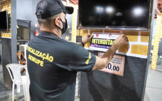 Dois estabelecimentos foram interditados e terão que assinar um Termo de Ajuste de Conduta com o MPE para reabrir.