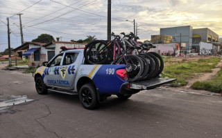 As bicicletas estão avaliadas em mais de R$ 10,5 mil. 