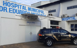 Polícia Federal cumpriu mandados de busca e apreensão no HMA. 