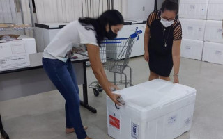 A 2ª dose da vacina CoronaVac estará disponível para retirada nos Centros de Distribuição, em Palmas e Araguaína.