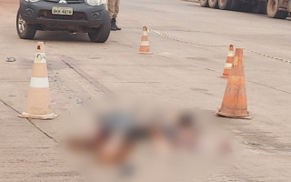 Adolescente foi atropelado por caminhão em Aguiarnópolis.