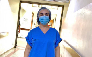 Uma das profissionais imunizadas pela segunda dose, é a enfermeira Raquel Prado, que atua há dois anos no HGP.