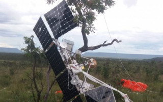 Objeto caiu na zona rural de Mateiros, na região do Jalapão.
