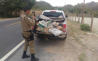 Explosivos estavam sendo transportados na TO-050