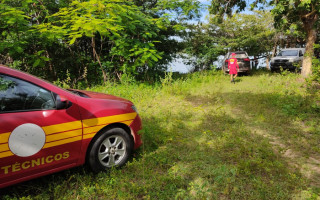 Mergulhadores do CBMTO passaram horas no local do afogamento para conclusão da ocorrência.