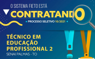 Inscrições podem ser realizadas até amanhã, 13 de abril.