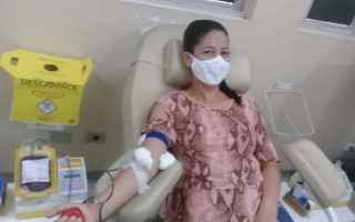 Voluntários da Igreja Nova Chance, esperam que a campanha leve muitos a doar pela primeira vez.