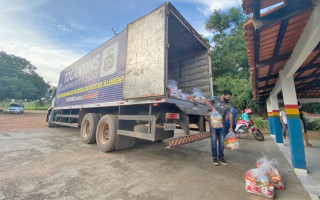 Tocantins atende 3. 530 famílias com entrega de cestas