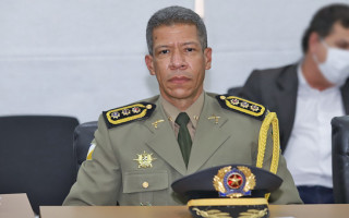 Comandante-geral da PM, cel Silva Neto