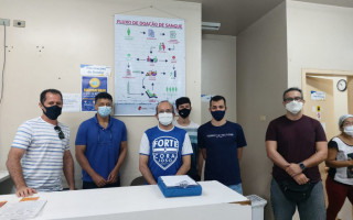 Grupos de doadores estiveram no Hemocentro de Araguaína neste sábado.