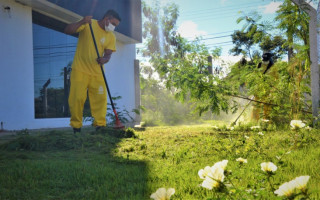 Reeducandos trabalhando em Palmas  