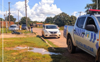 Suspeito morreu após ser baleado durante confronto.