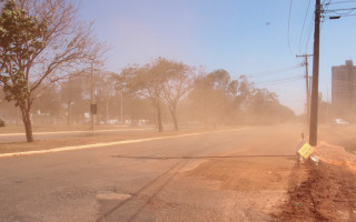 Estiagem no Tocantins tem vento, tempo seco e temperaturas elevadas.