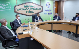 Lançamento da 1ª etapa da campanha de vacinação contra a febre aftosa ocorreu nesta quinta-feira, 29.