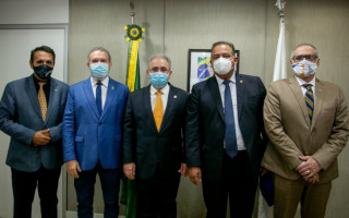 Ministro Marcelo Queiroga afirmou que o Ministério da Saúde vai trabalhar junto com a Gestão Estadual para impulsionar a vacinação 