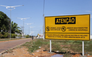 Terreno às margens da Avenida Goiás, no bairro Jardim Boulevard, será monitorado. 
