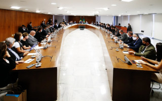 Representantes das Santas Casas e hospitais filantrópicos de todo o país estiveram na reunião.