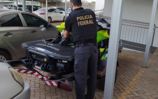 Bens sequestrados durante a operação da PF