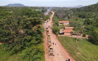 Os trabalhos estão acontecendo de forma simultânea e várias rodovias.