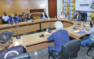 A reunião ocorreu na tarde desta quarta-feira, 9, com a participação de deputados estaduais, secretários de Estado e equipe técnica.