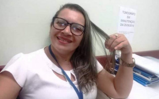 Claudicilene Feitosa é técnica de enfermagem e trabalha no HRA.