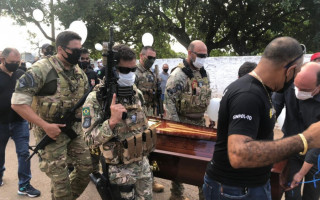 Repórter cinematográfico, Dennis Tavares, foi sepultado em Guaraí.