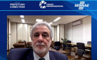 O diretor presidente do Sebrae Nacional, Carlos Melles, participou do evento.