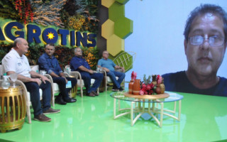 No painel, foi discutido sobre as Tendências do Agronegócio Mundial e Brasileiro com foco no milho e na soja.