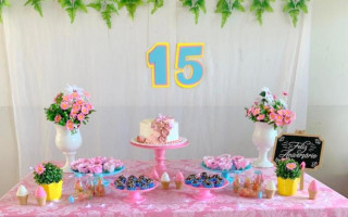 Adolescente foi homenageada com uma festa de 15 anos organizada pela Casa de Acolhimento Ana Caroline.