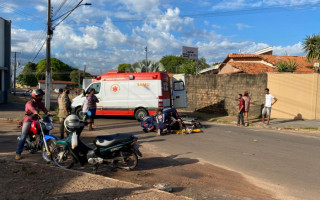 Acidente ocorreu na última sexta-feira (25), no Setor Eldorado.