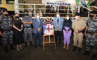 Vice-governador e outras autoridades estiveram presentes na formatura da Rotam, em Palmas.