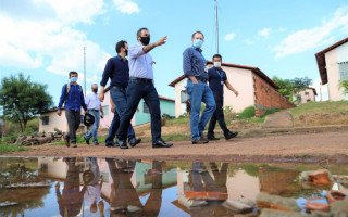 Visitas estão sendo realizadas nos bairros.