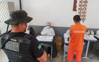 A expectativa é que nos próximos dias os custodiados de todas unidades penais tenham recebido a 1ª dose da vacina