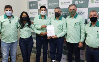 Chapa reúne representantes dos produtores rurais tocantinenses.