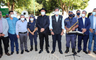 Durante as comemorações de aniversário de Porto Nacional, Carlesse recebeu a comenda Honra ao Mérito.