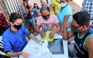 Ao todo, mais de 100 indígenas venezuelanos que vivem em Araguaína receberão o documento nos próximos dias