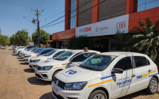  Veículos novos são entregues para núcleos de atendimento do Procon 