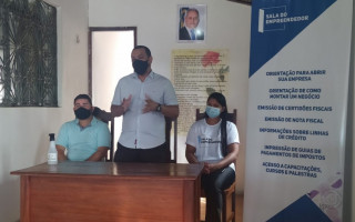 Sala do Empreendedor foi reinaugurada em Arapoema nesta sexta-feira, 13.