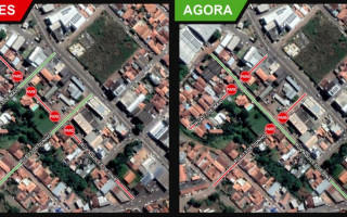 A alteração tem como objetivo melhorar o tráfego de veículos e trazer mais segurança aos condutores.