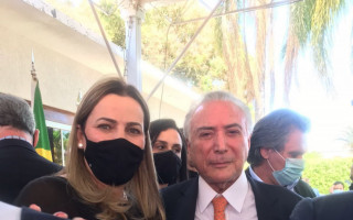 Deputada Dulce Miranda participou de reunião com Michel Temer.