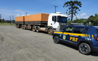 A prisão aconteceu durante fiscalização no km 497 da BR-153.