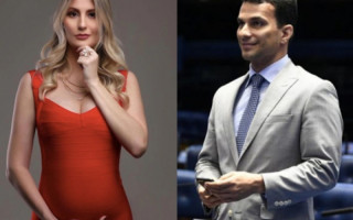 Maria Eduarda e o Senador Irajá Abreu (PSD) tiveram um relacionamento de alguns meses em 2020.