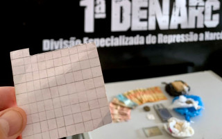 Droga sintética, K4, apreendida em Palmas 