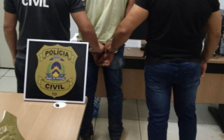 Homem foi preso pela PC em Araguaína.